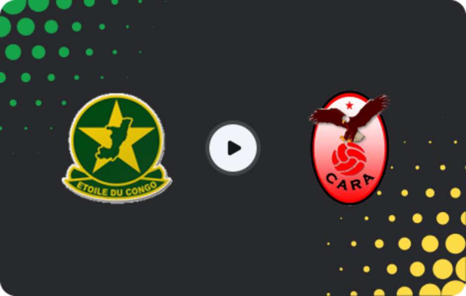 Where to watch Étoile du Congo — CARA Brazzaville, Ligue 1, 27.09.2025