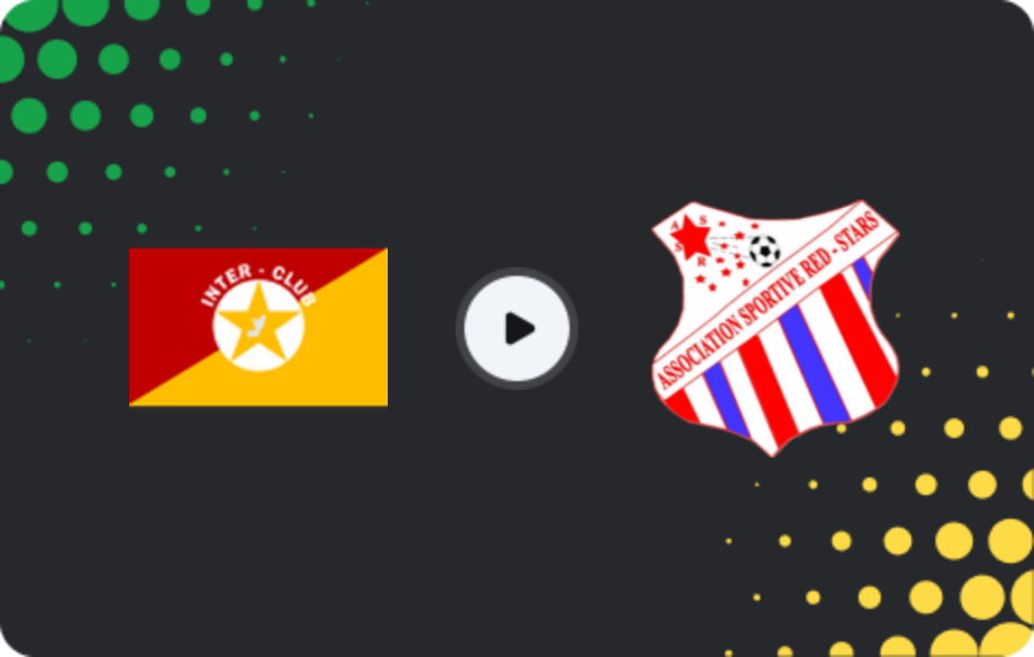 Where to watch Inter Club — Red Stars, Ligue 1, 03.10.2025