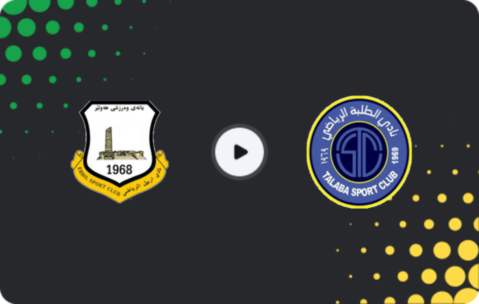 Where to watch Erbil — Al Talaba, Stars League, 23.01.2026