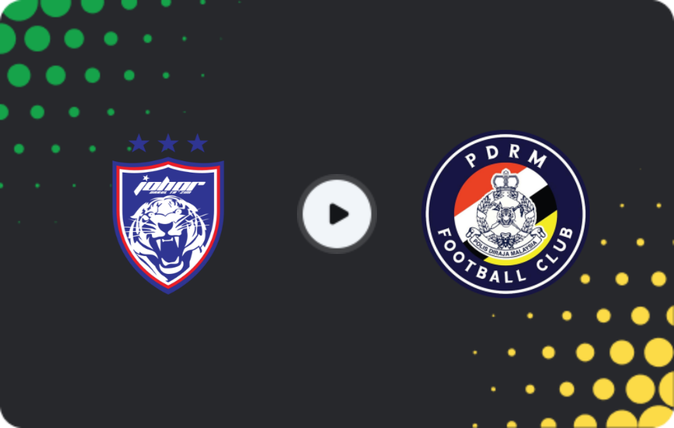 Where to watch Johor Darul Takzim — PDRM, Cup, 24.01.2026