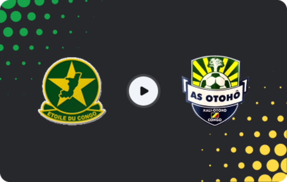 Where to watch Étoile du Congo — Otôho d'Oyo, Ligue 1, 12.10.2025