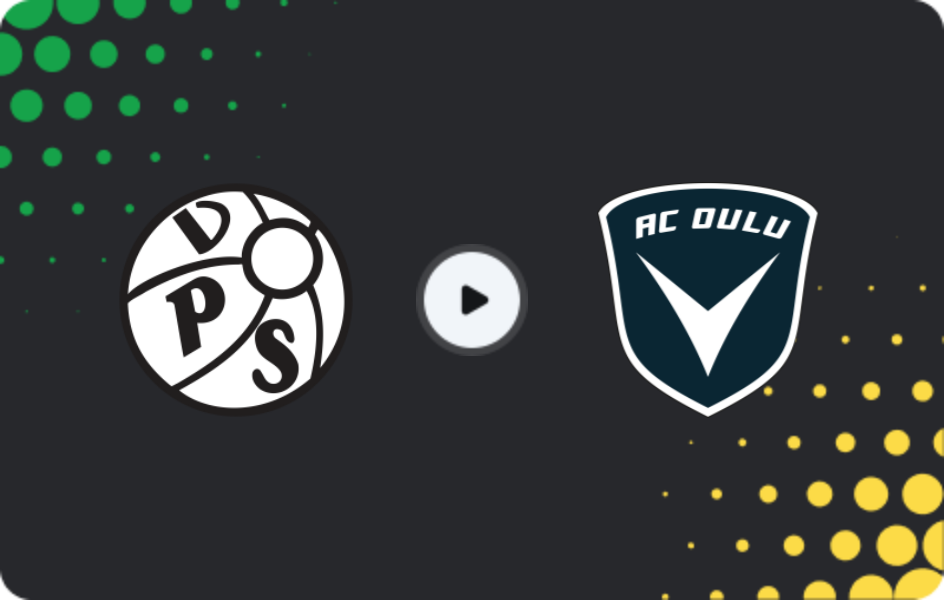 Where to watch VPS — AC Oulu, League Cup, 24.01.2026