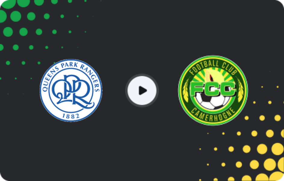 Where to watch Queens Park Rangers — Camerhogne, Premier Division, 08.11.2025