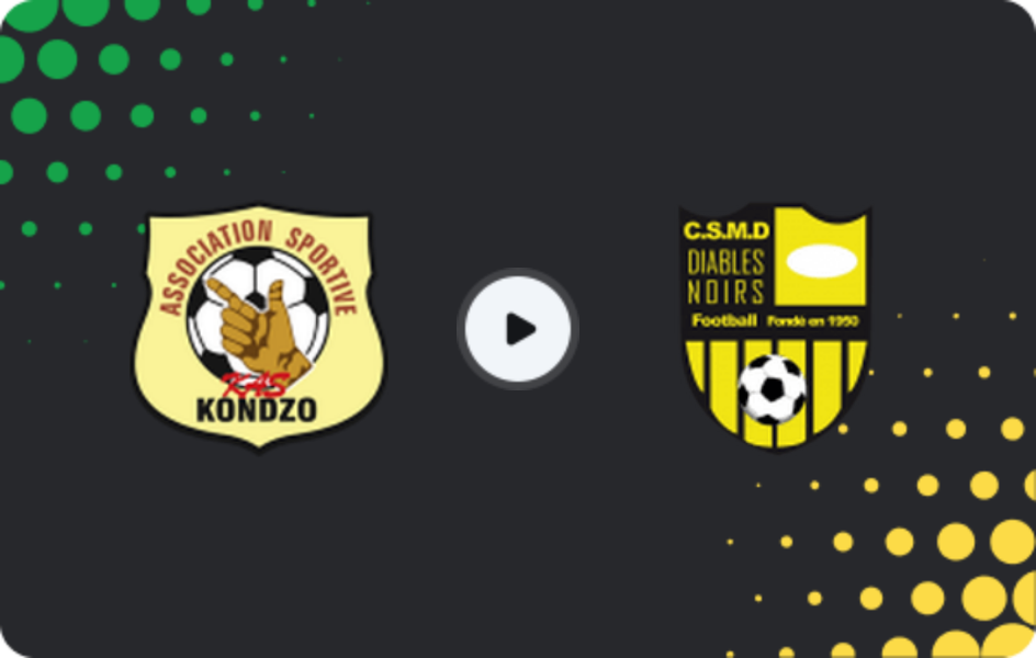 Where to watch Kondzo — Diables Noirs, Ligue 1, 14.11.2025