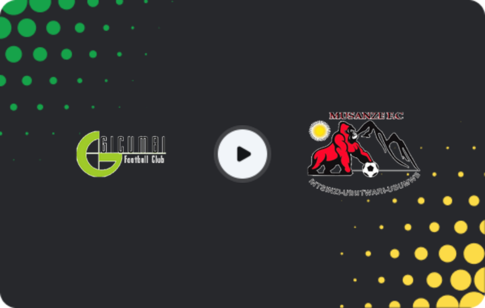 Where to watch Gicumbi — Musanze, National Soccer League, 31.01.2026