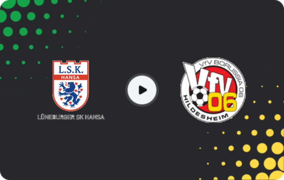 Where to watch Lüneburger SK Hansa — Borussia Hildesheim, Oberliga - Niedersachsen, 30.04.2026