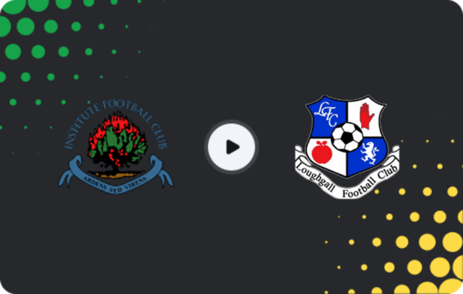 Where to watch Institute — Loughgall, Championship, 03.03.2026