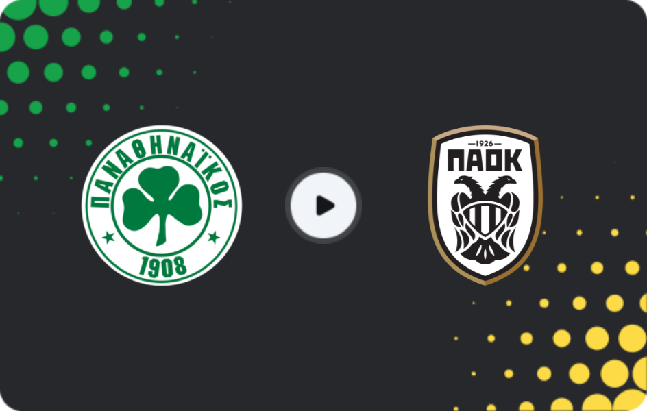 Where to watch Panathinaikos — PAOK, Cup, 04.02.2026