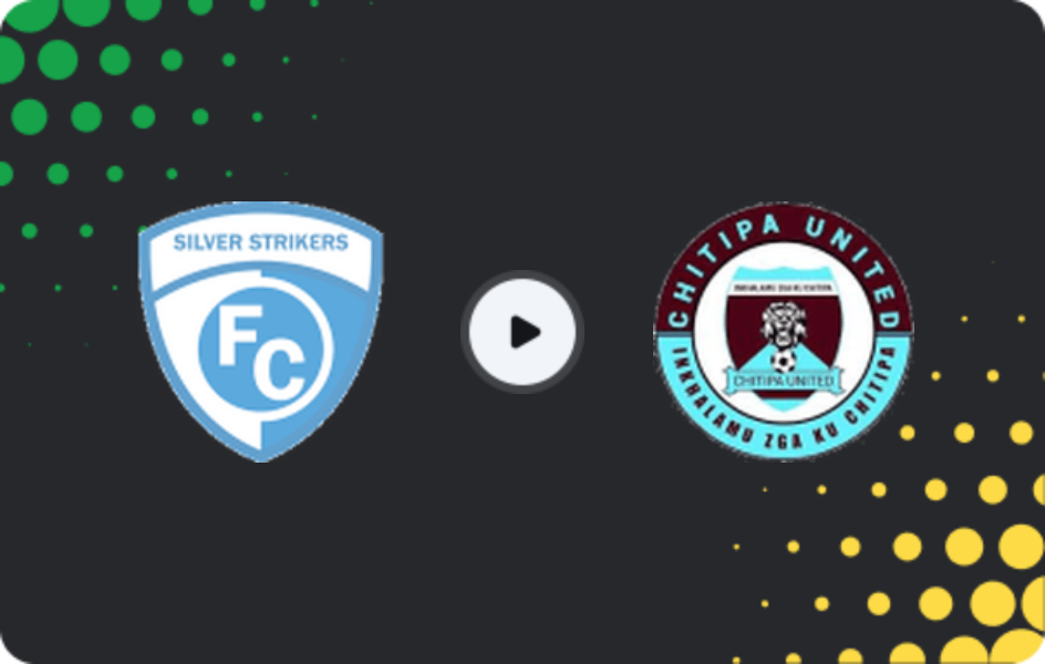 Where to watch Silver Strikers — Chitipa United, Super League, 23.11.2025