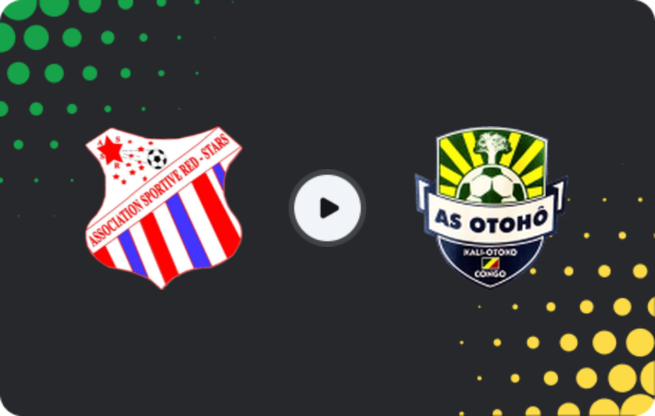 Where to watch Red Stars — Otôho d'Oyo, Ligue 1, 28.11.2025