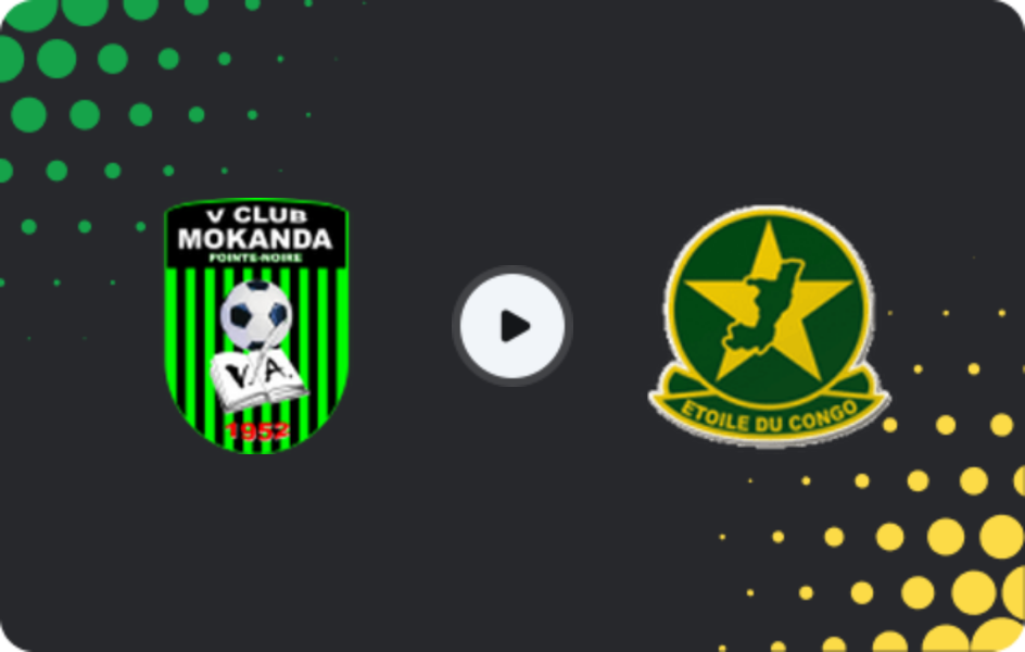 Where to watch V.Club Mokanda — Étoile du Congo, Ligue 1, 30.11.2025