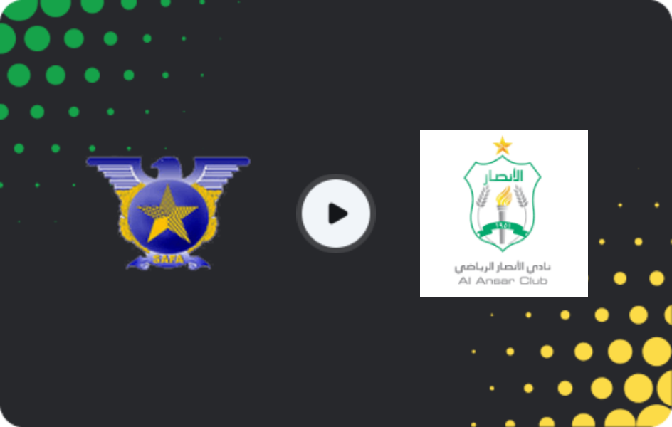 Where to watch Safa — Al Ansar, Premier League, 13.02.2026