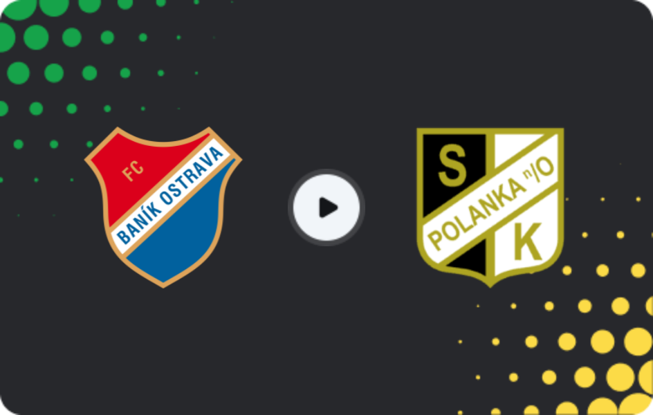 Where to watch Baník Ostrava II — Polanka nad Odrou, Friendlies Clubs, 14.02.2026