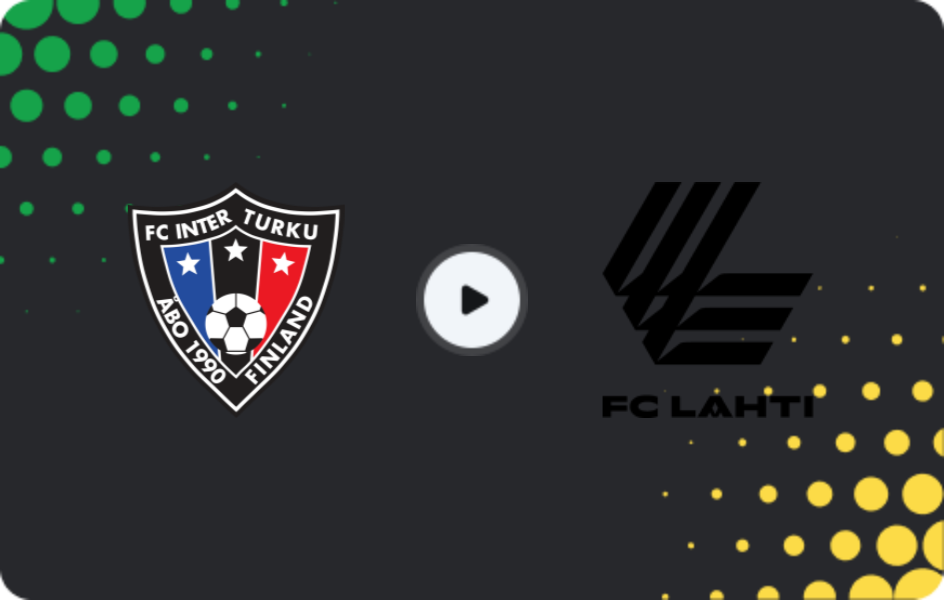 Where to watch Inter Turku — Lahti, League Cup, 14.02.2026