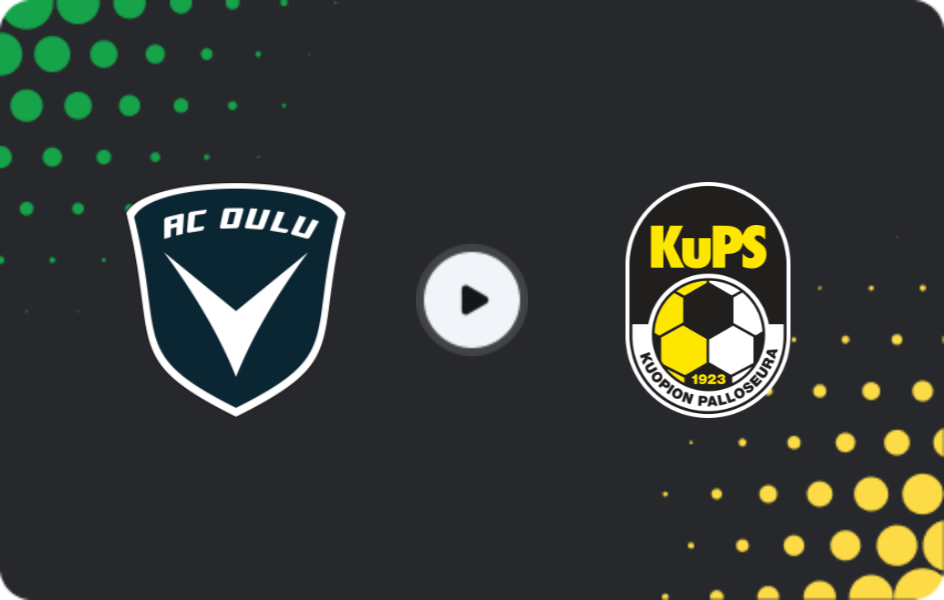 Where to watch AC Oulu — KuPS, League Cup, 28.02.2026