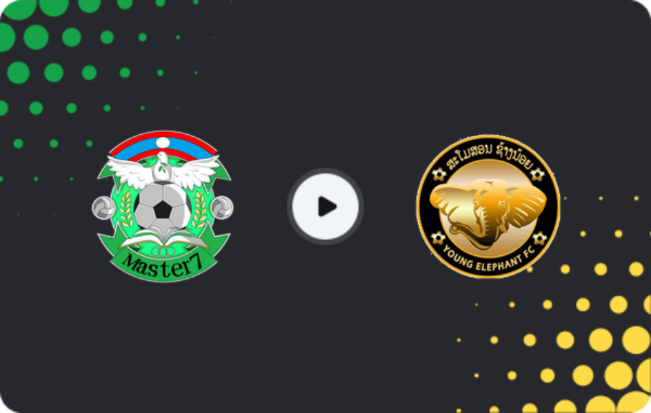 Where to watch Master 7 — Young Elephant, Lao League 1, 15.02.2026