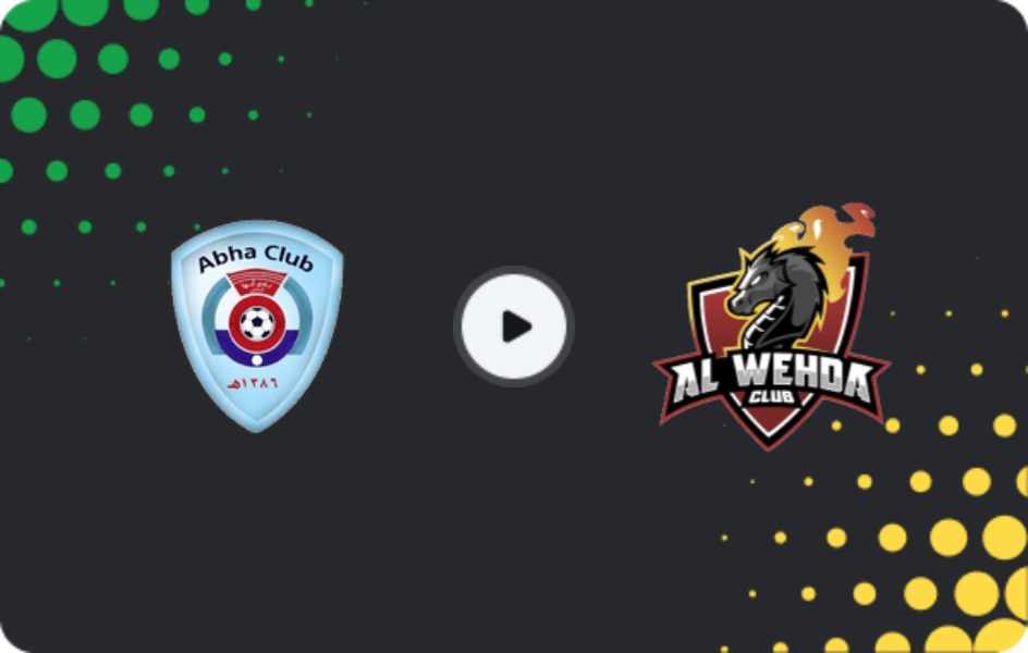 Where to watch Abha — Al Wehda Club, Division 1, 15.02.2026