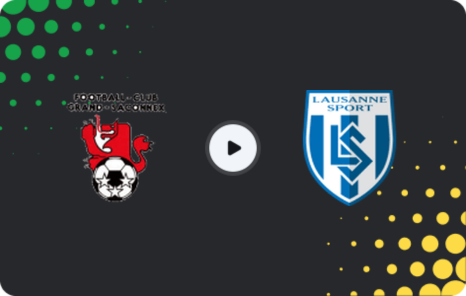 Where to watch Grand-Saconnex — Lausanne Sport II, 1. Liga Promotion, 15.02.2026