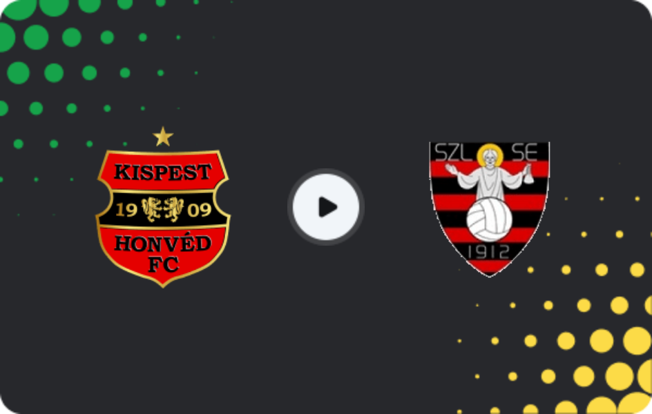 Where to watch Budapest Honved — Szentlőrinc SE, NB II, 15.02.2026