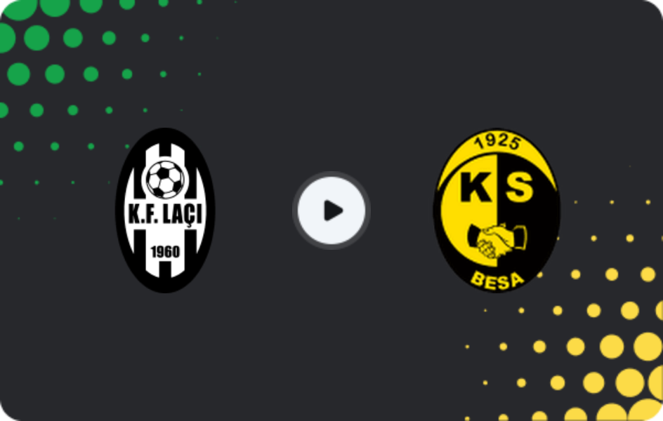 Where to watch Laci — Besa Kavajë, 1st Division, 15.02.2026
