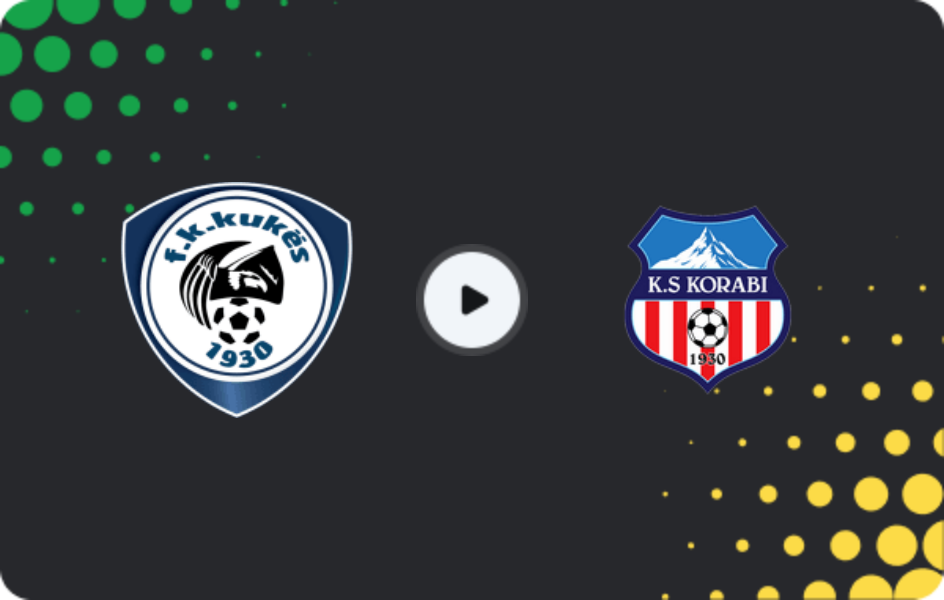 Where to watch FK Kukesi — Korabi Peshkopi, 1st Division, 15.02.2026