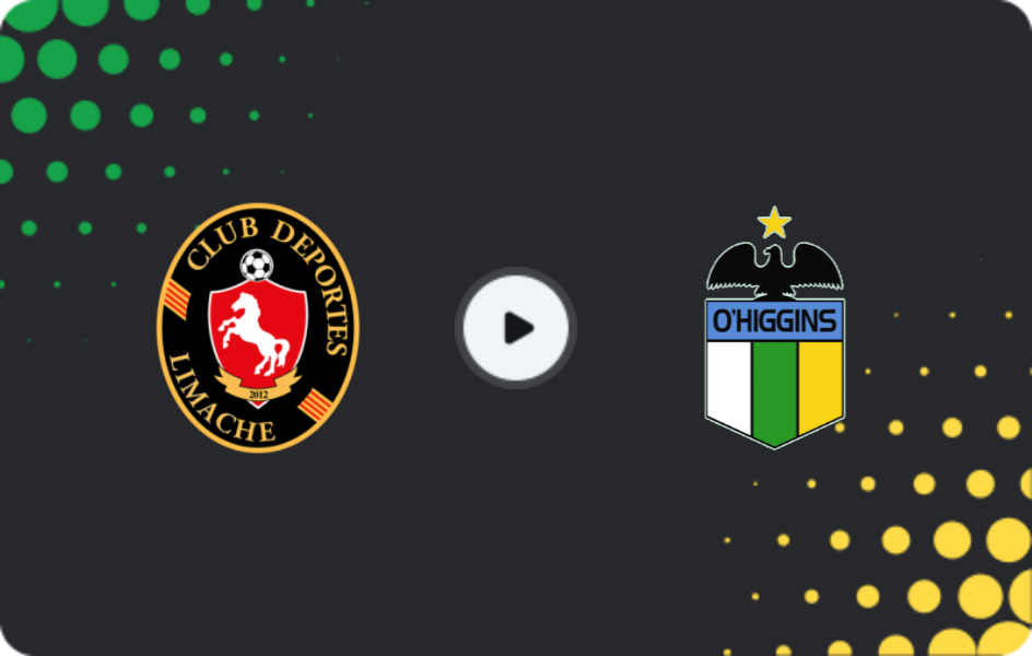 Where to watch Deportes Limache — O'Higgins, Primera División, 14.02.2026