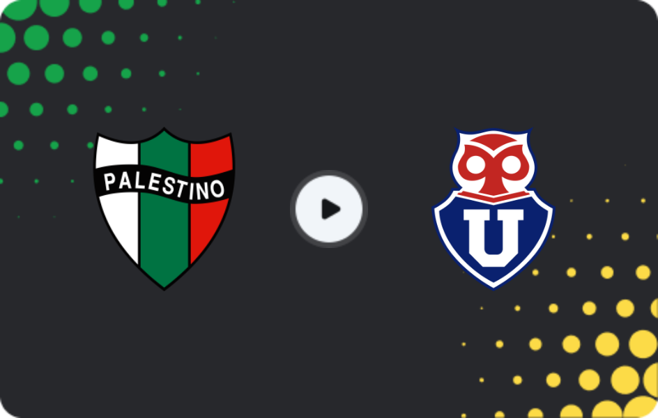 Where to watch Palestino — Universidad de Chile, Primera División, 14.02.2026