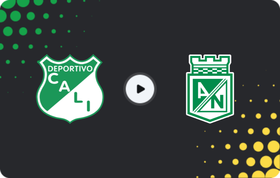 Where to watch Deportivo Cali — Atletico Nacional, Primera A, 16.02.2026