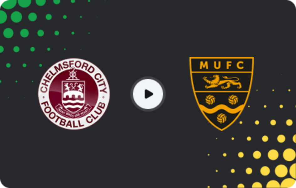Where to watch Chelmsford City — Maidstone Utd, National League - South, 16.02.2026