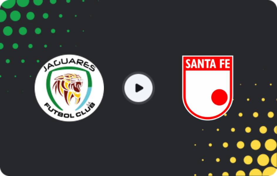 Where to watch Jaguares — Santa Fe, Primera A, 17.02.2026