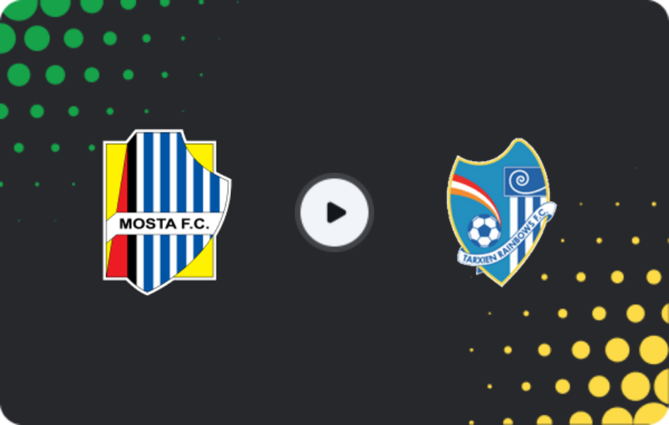 Where to watch Mosta — Tarxien Rainbows, Premier League, 18.02.2026