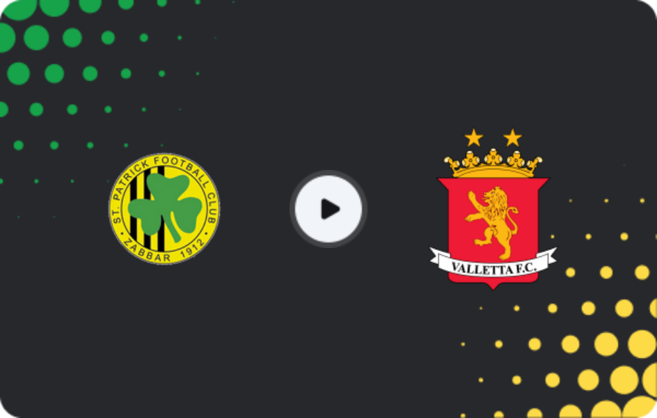 Where to watch Zabbar St. Patrick — Valletta FC, Premier League, 17.02.2026