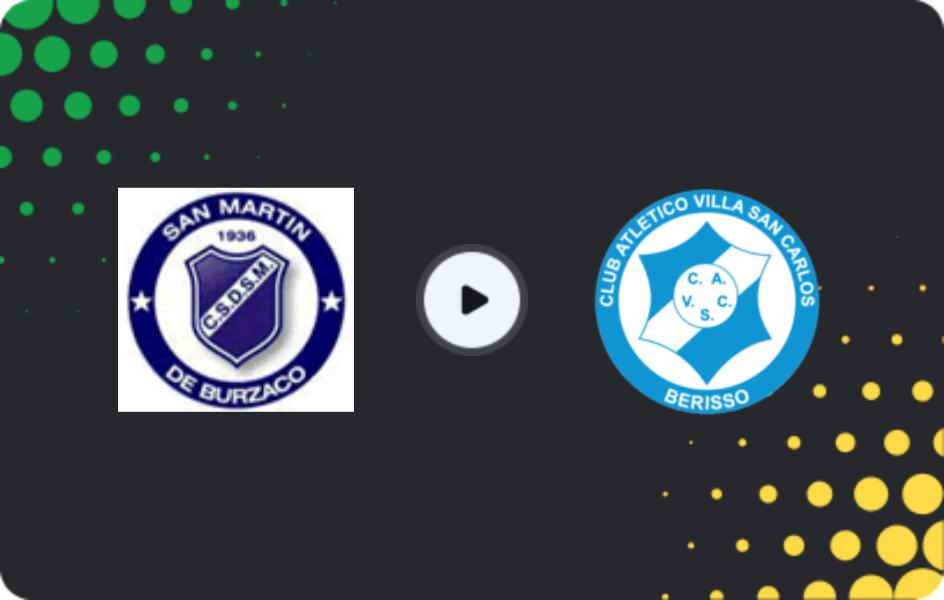 Where to watch San Martín Burzaco — Villa San Carlos, Primera B Metropolitana, 17.02.2026