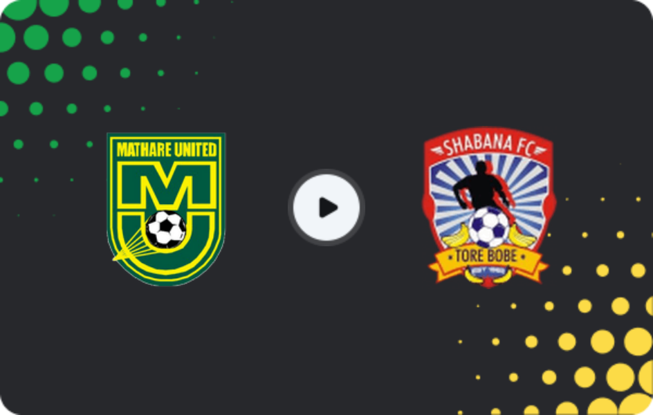 Where to watch Mathare United — Shabana, Premier League, 18.02.2026