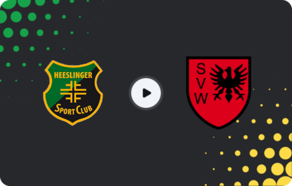 Where to watch Heeslinger SC — Wilhelmshaven, Oberliga - Niedersachsen, 18.03.2026