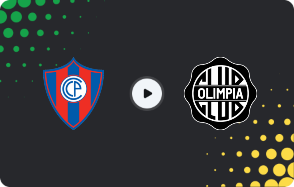 Where to watch Cerro Porteno — Olimpia, Division Profesional - Apertura, 19.02.2026