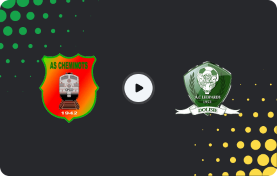 Where to watch Cheminots — Léopards de Dolisié, Ligue 1, 14.12.2025