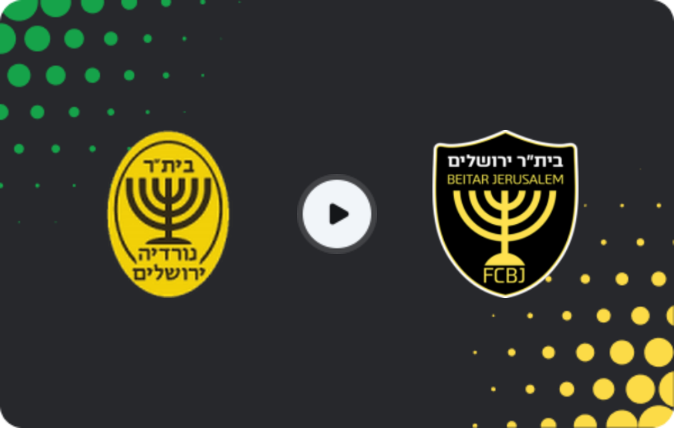 Where to watch Nordia Jerusalem — FC Jerusalem, Liga Alef, 20.02.2026
