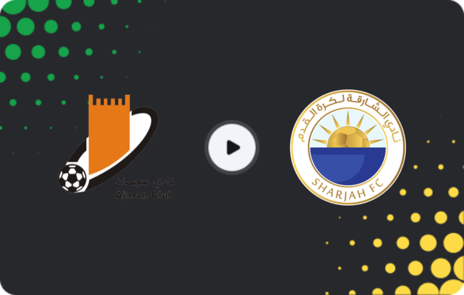 Where to watch Ajman — Sharjah, Pro League, 20.02.2026