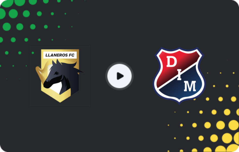 Where to watch Llaneros — Independiente Medellin, Primera A, 21.02.2026