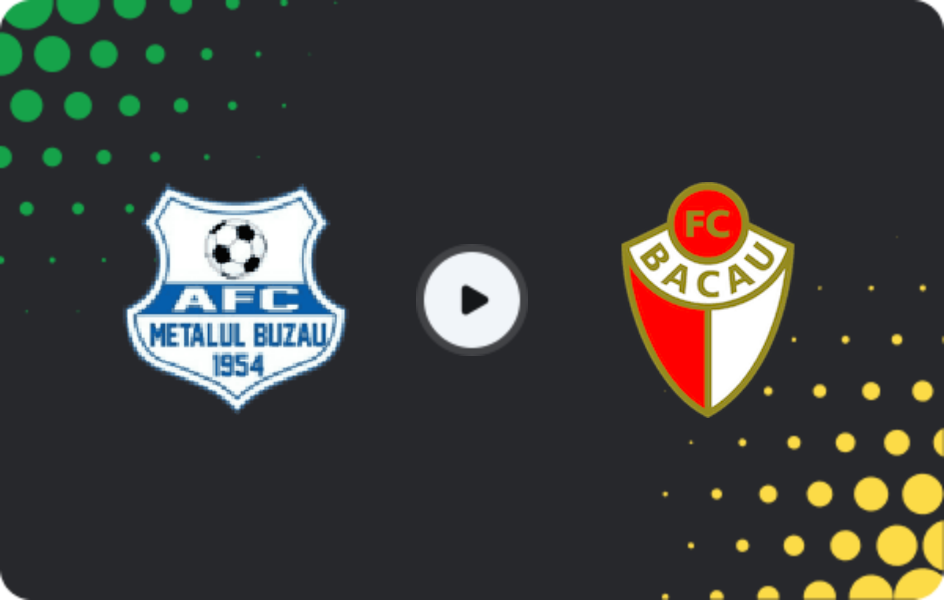 Where to watch Metalul Buzău — FC Bacau, Liga 2, 21.02.2026