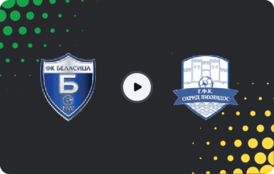 Where to watch Belasica — Ohrid, Second League, 21.02.2026