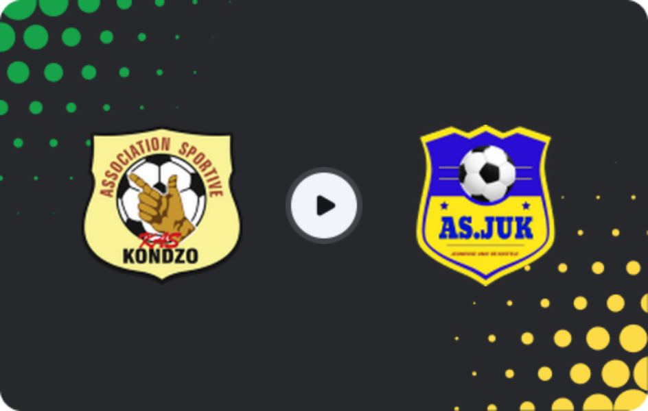 Where to watch Kondzo — Jeunesse Unie de Kintélé, Ligue 1, 20.12.2025