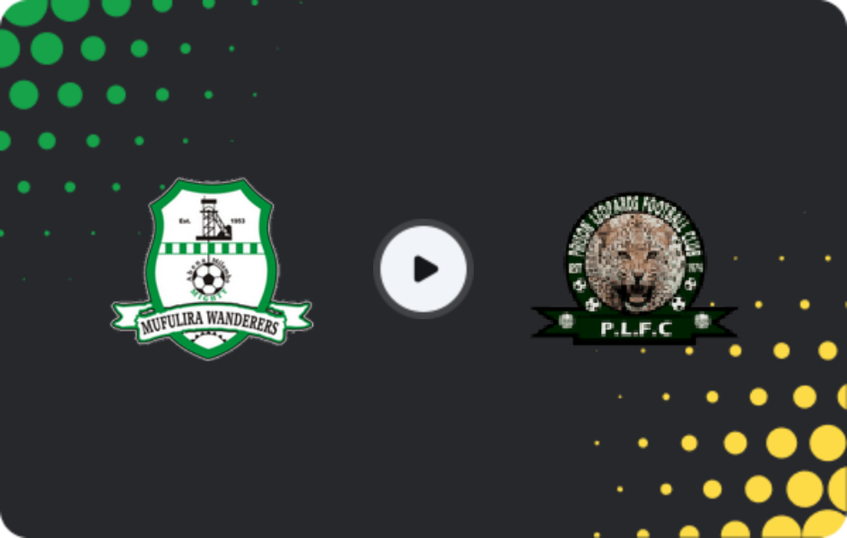 Where to watch Mufulira Wanderers — Prison Leopards, Super League, 21.02.2026