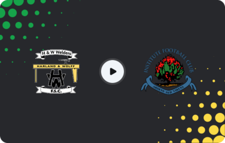 Where to watch H&W Welders — Institute, Championship, 21.02.2026