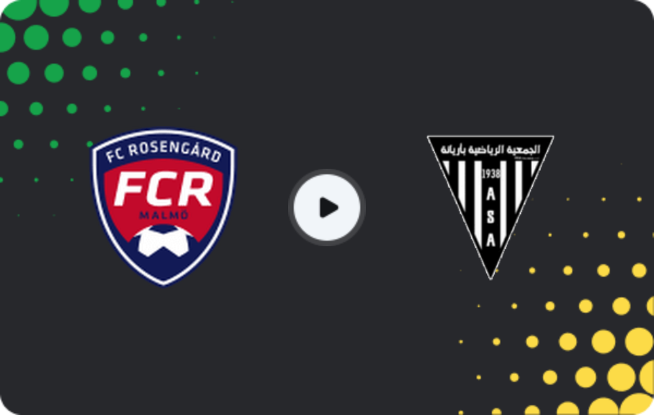 Where to watch Rosengård — Ariana, Friendlies Clubs, 21.02.2026