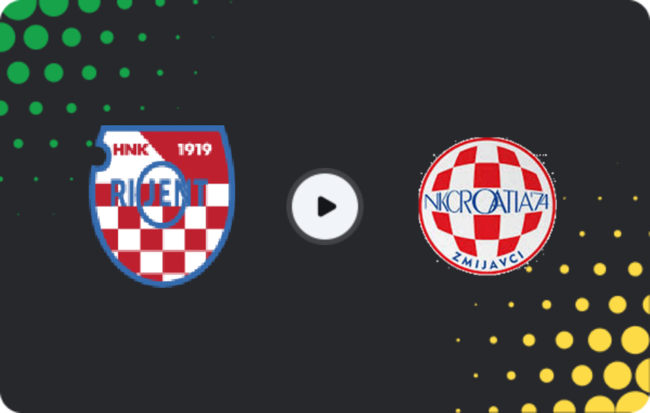 Where to watch Orijent 1919 — Croatia Zmijavci, First NL, 21.02.2026