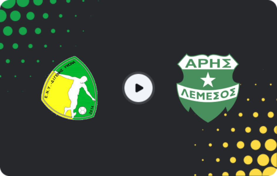 Where to watch Digenis Ypsonas — Aris, 1. Division, 21.02.2026