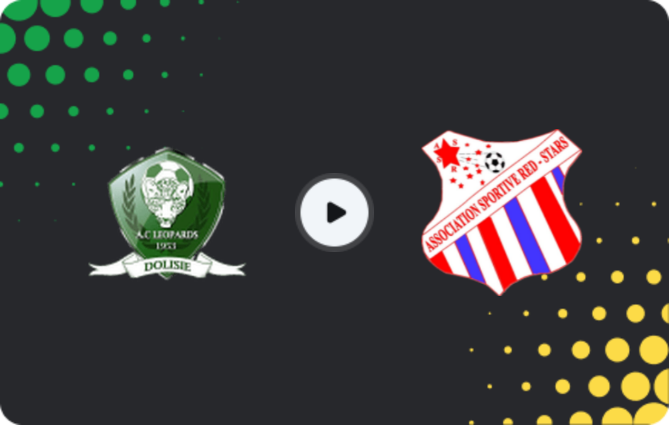 Where to watch Léopards de Dolisié — Red Stars, Ligue 1, 21.12.2025