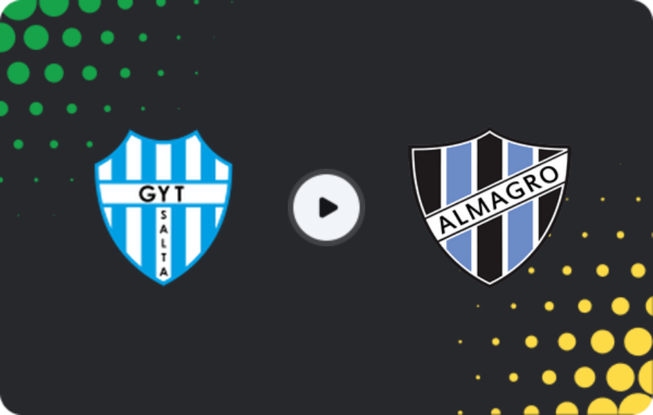 Where to watch Gimnasia Y Tiro — Almagro, Primera Nacional, 21.02.2026